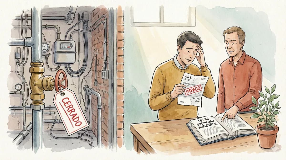 ¿Podemos cortar la luz o el agua al moroso?