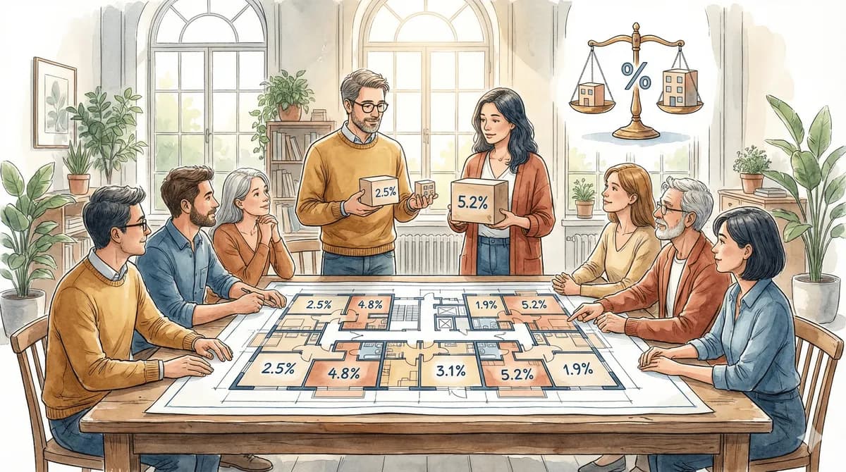 ¿Cuánto vale tu voto? Descubre el coeficiente de participación de cada vecino