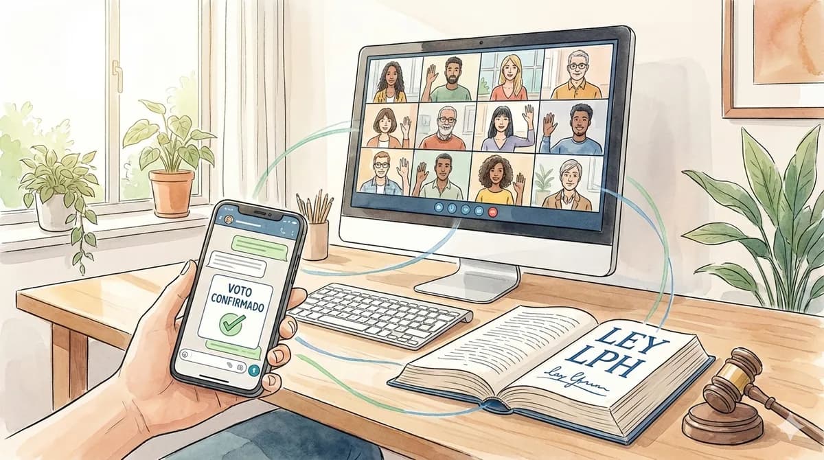 Juntas de Vecinos Online: Guía legal para hacerlas por Zoom sin impugnaciones