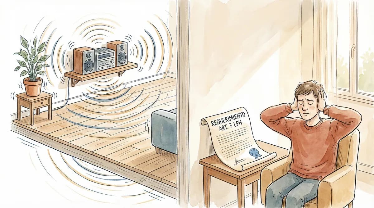 Cómo echar al 'vecino infernal': Modelo de Requerimiento por Actividades Molestas (Guía Art. 7 LPH)