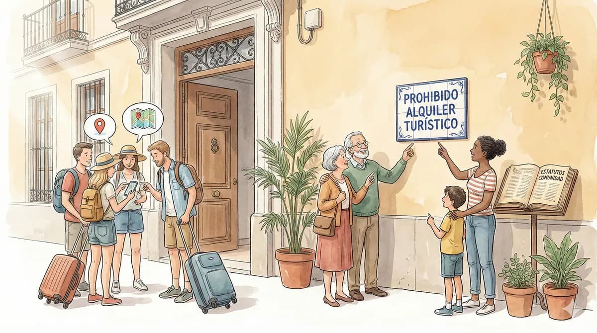 Cómo prohibir los pisos turísticos (Airbnb) en tu comunidad