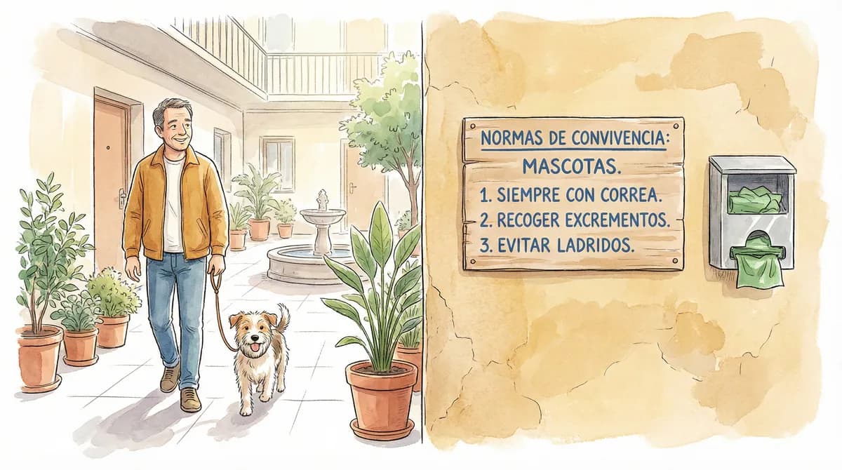 Mascotas en la comunidad: Prohibiciones, ladridos y Ley de Bienestar Animal