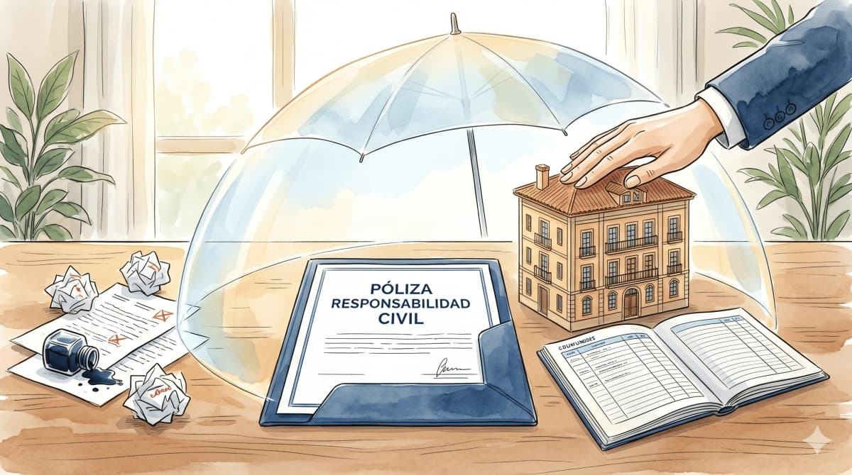 Seguro RC del administrador de fincas: qué cubre y cómo reclamarlo